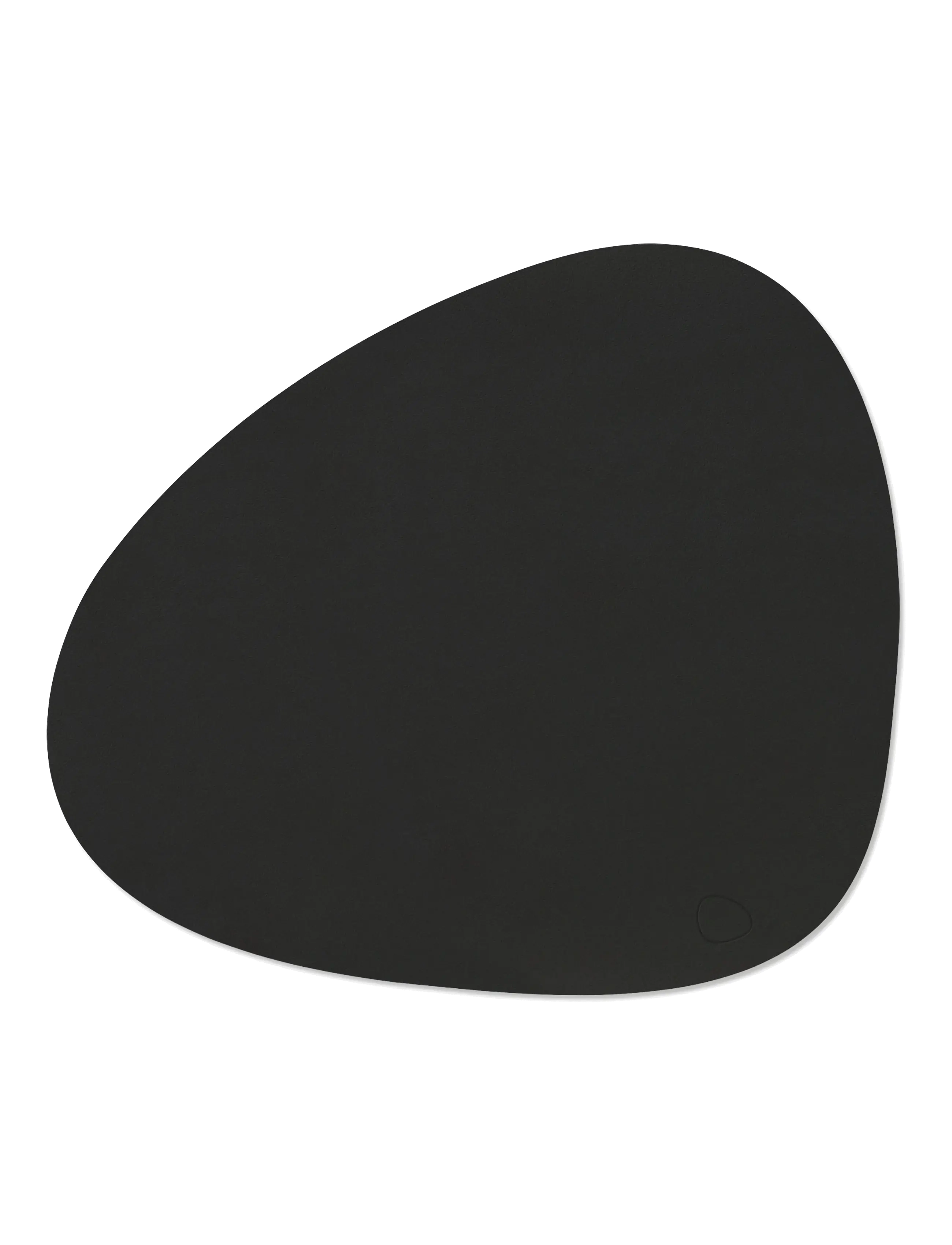 LIND DNA - 4-Set Table Mat Curve L Nupo Black Ink - platzdeckchen - black ink - 2