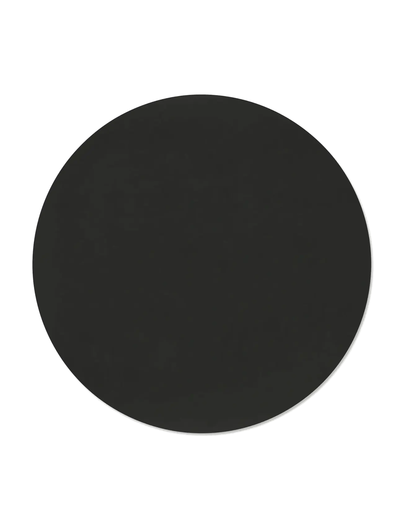 LIND DNA - 4-Set Table Mat Circle L Nupo Black Ink - bordstabletter - black ink - 2