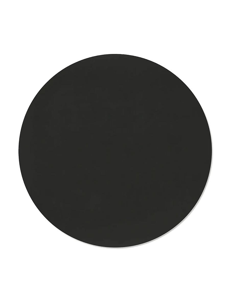 LIND DNA - 4-Set Table Mat Circle L Nupo Black Ink - platzdeckchen - black ink - 2