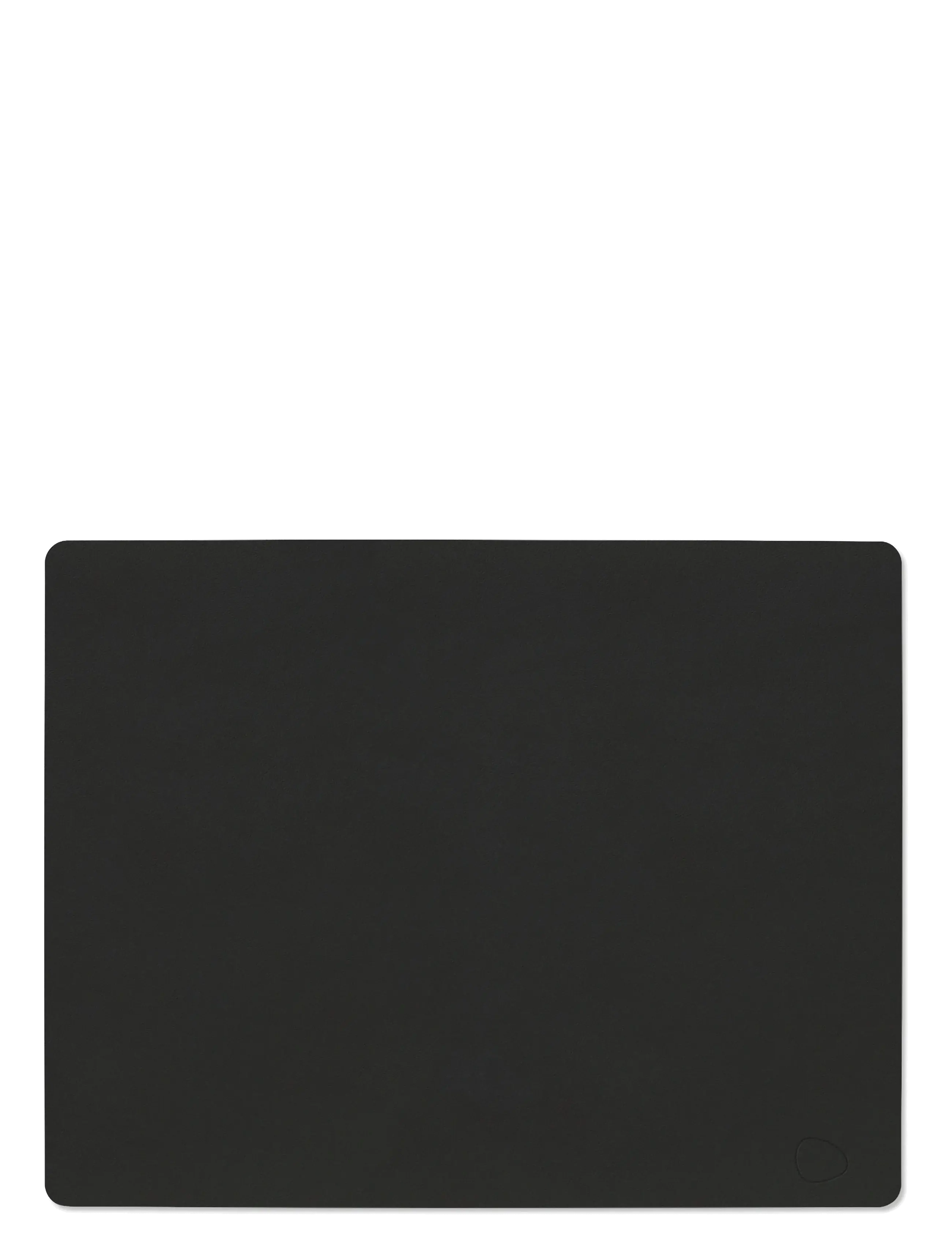 LIND DNA - 4-Set Table Mat Square L Nupo Black Ink - diskamottur - black ink - 2