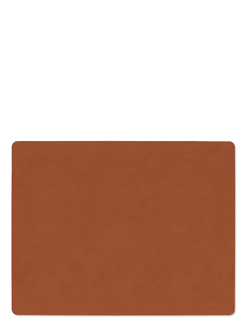 LIND DNA - 4-Set Table Mat Square L Nupo Rust - platzdeckchen - nupo rust - 1