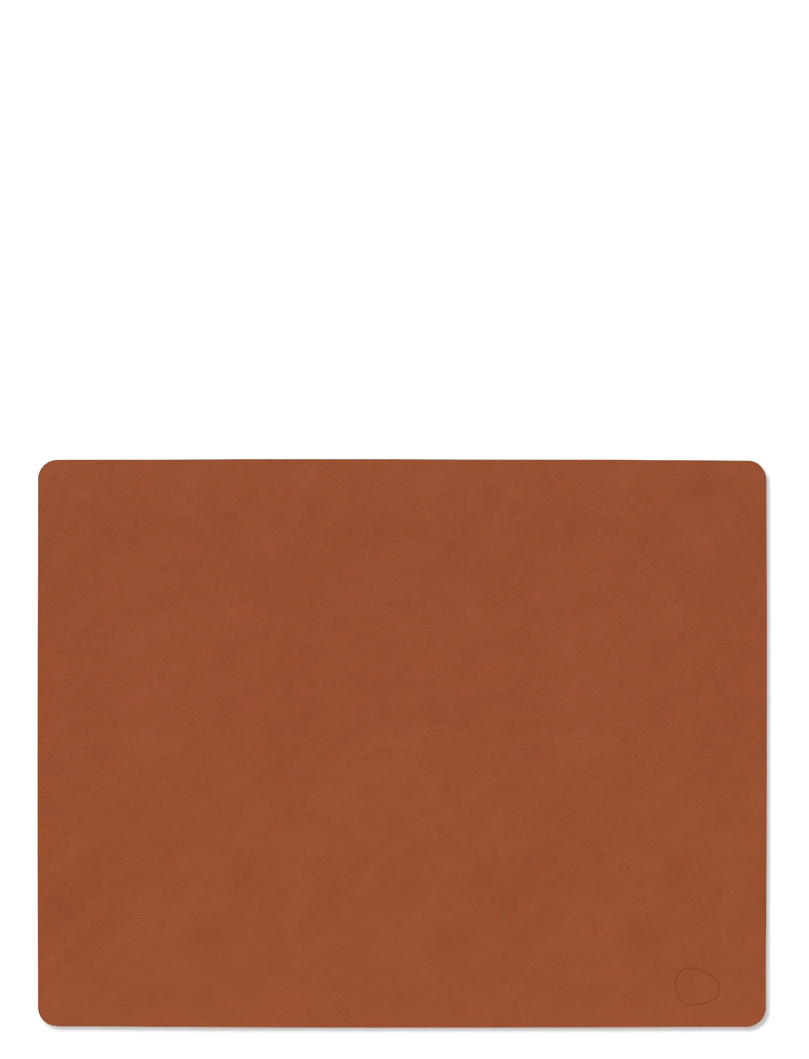 LIND DNA - 4-Set Table Mat Square L Nupo Rust - placemats - nupo rust - 1