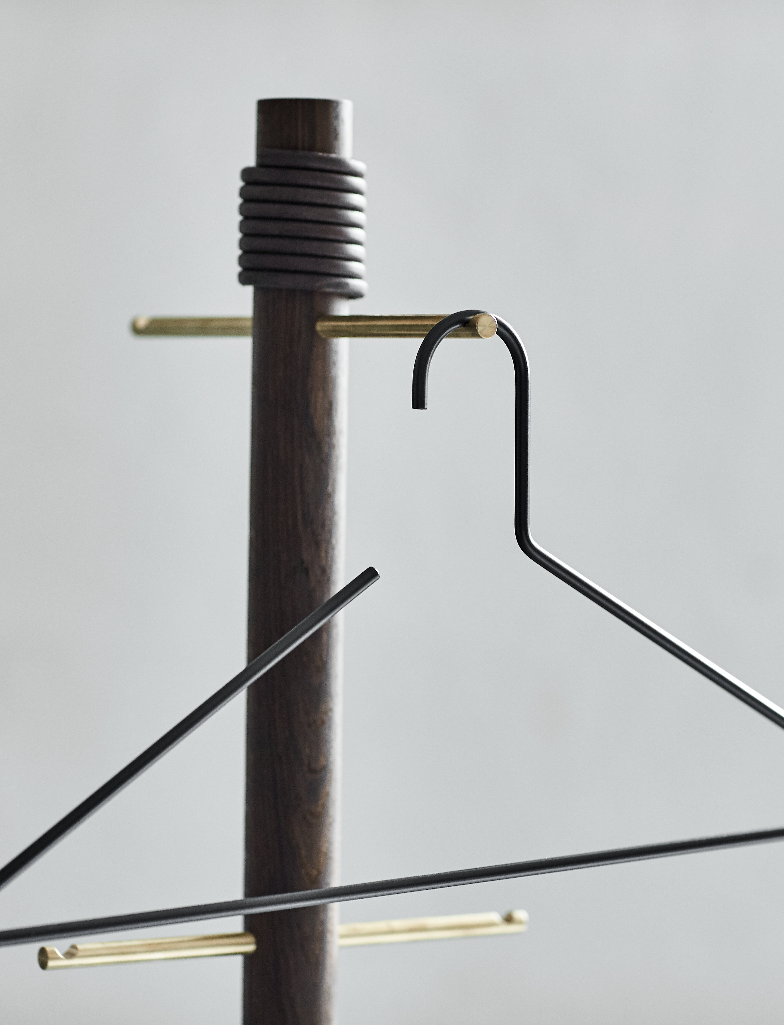 LIND DNA Slim Hanger, One Size, Storage, Schwarz - Hangers, Homeware