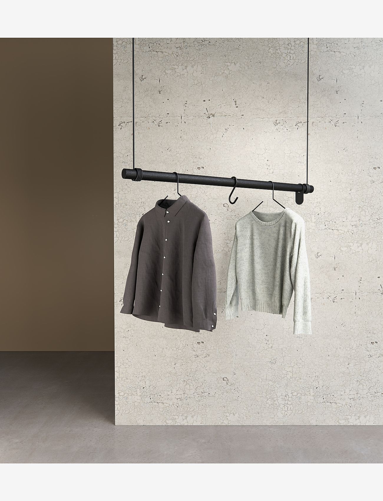 LIND DNA - Slim Hanger - køb efter pris - black - 2