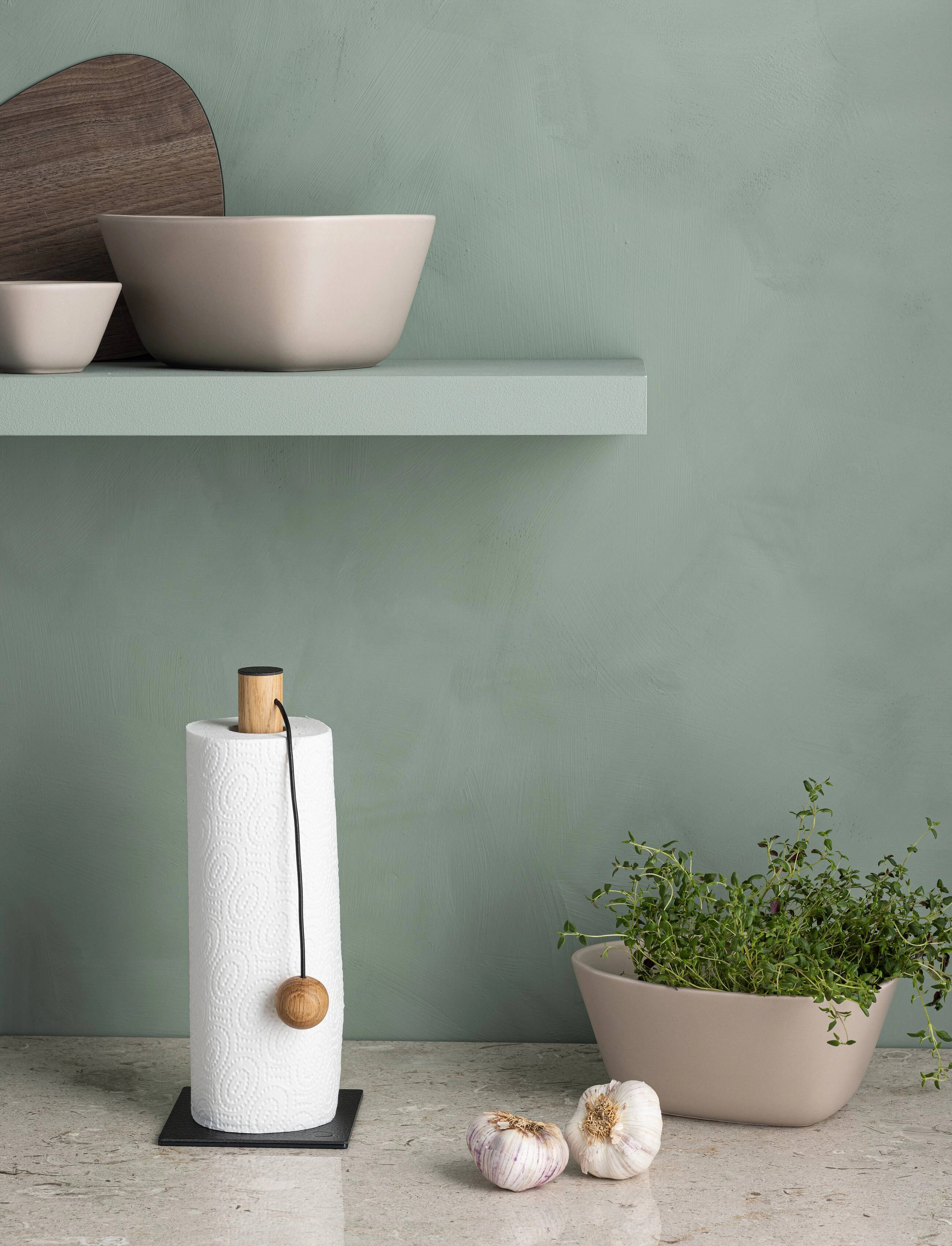 LIND DNA Køkkenrulle Holder String, H:30X, Brown, Køkken > Husholdningspapirholder, Unisex