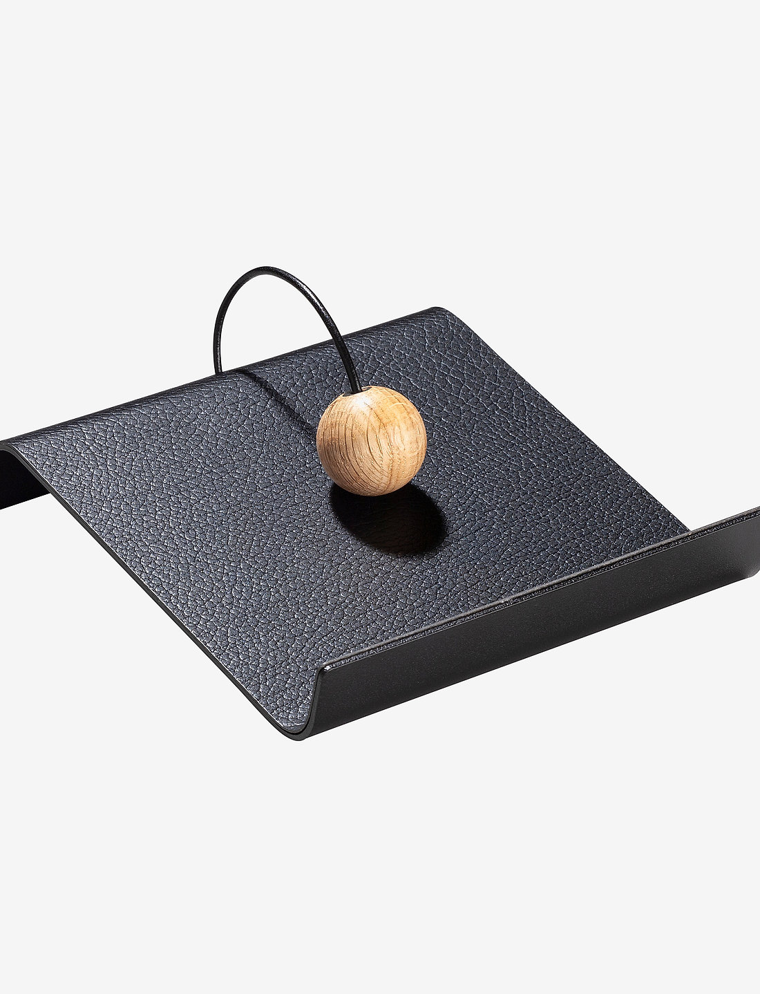 LIND DNA - String Napkin Holder - serviettringer & serviettholdere - black - 0