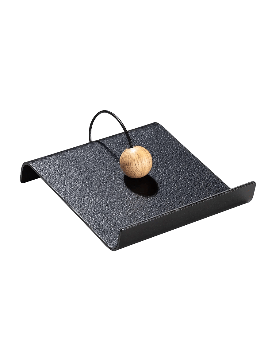 LIND DNA - String Napkin Holder - serviettenringe- & halter - black - 0
