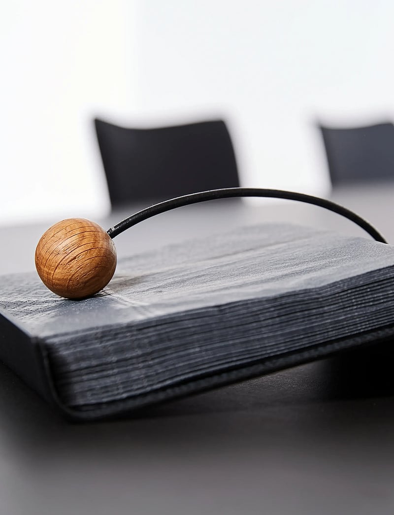 LIND DNA - String Napkin Holder - gifts below 15000kr - black - 3