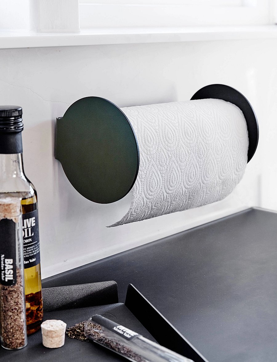 LIND DNA - Kitchen Holder L - küchenrollenhalter - black - 1