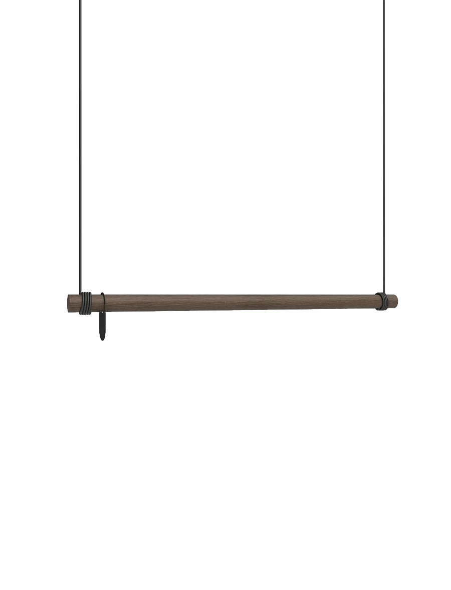 LIND DNA - Swing L - kleiderhaken & kleiderbügel - brown/black - 0