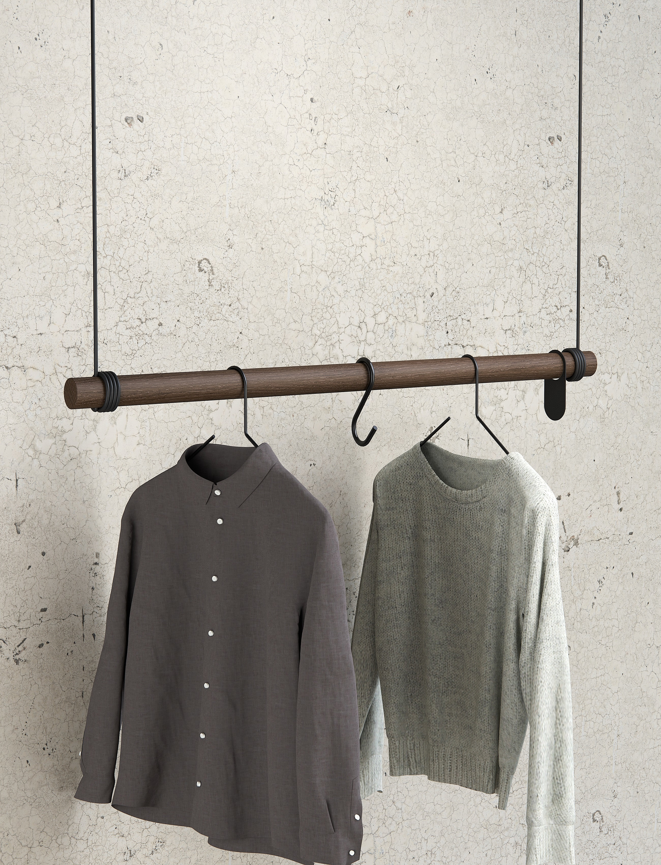 LIND DNA Swing L, One Size, Brown, Møbler > Knager Og Stativer, Unisex