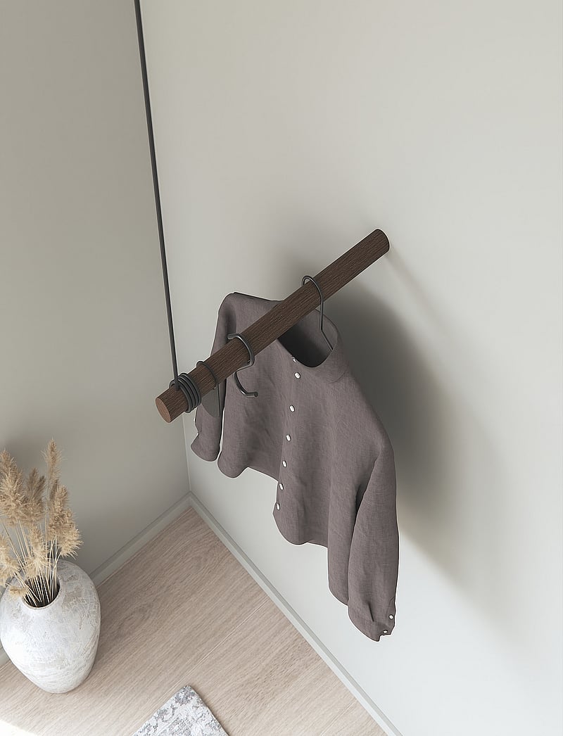 LIND DNA - Wall Swing - kleiderhaken & kleiderbügel - brown/black - 2