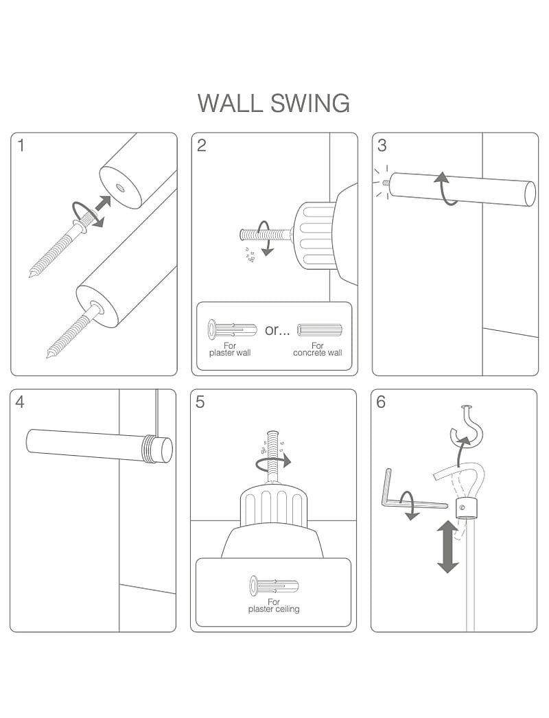 LIND DNA - Wall Swing - kleiderhaken & kleiderbügel - brown/black - 4