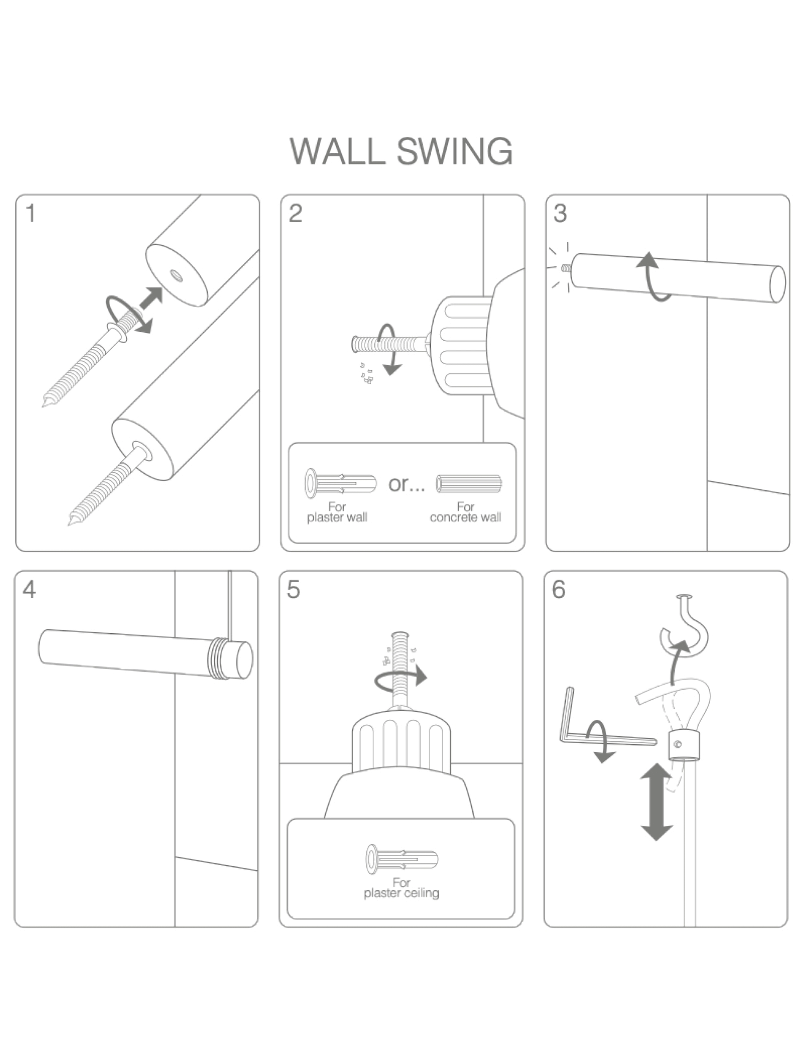 LIND DNA - Wall Swing - kleiderhaken & kleiderbügel - brown/black - 4