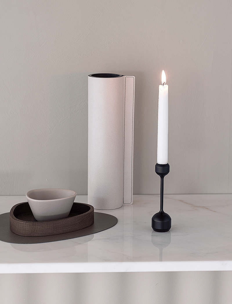 LIND DNA - Silhouette 145 Candle Holder - black - 1