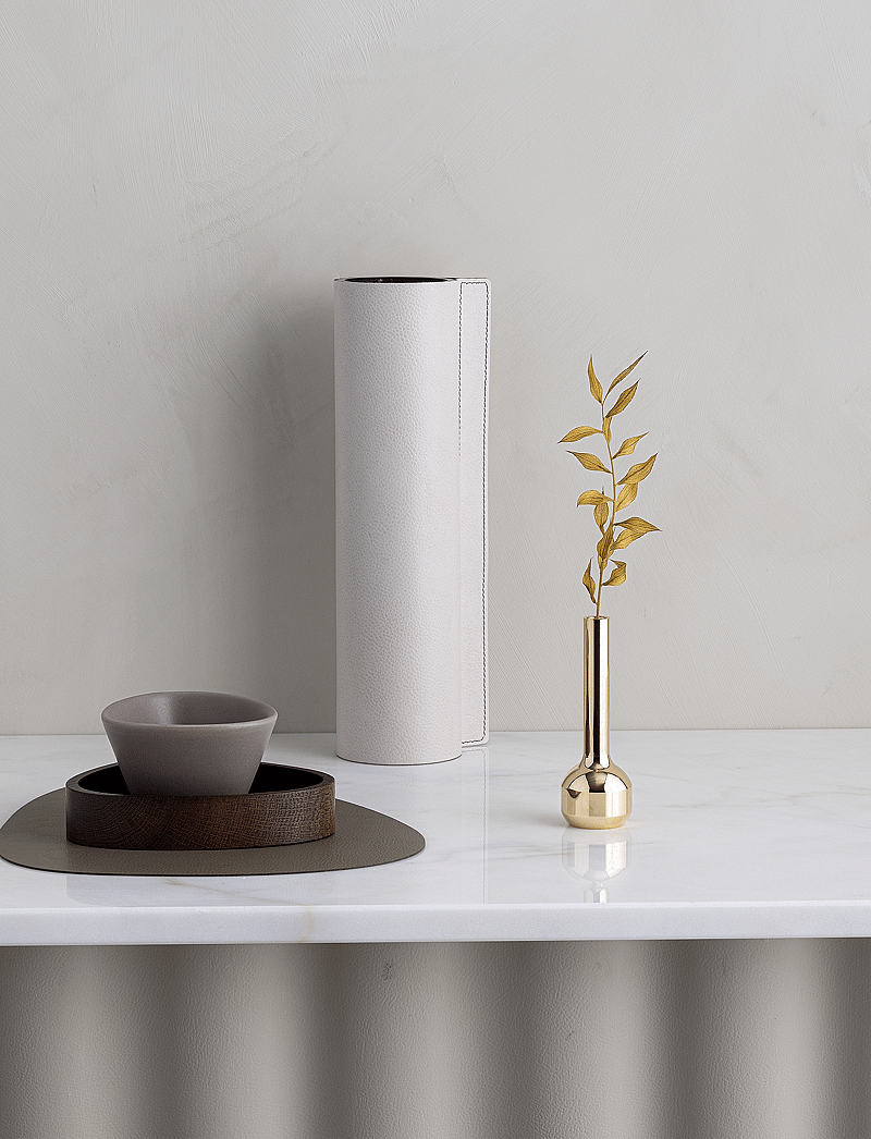 LIND DNA - Silhouette 120 Vase - gold - 1