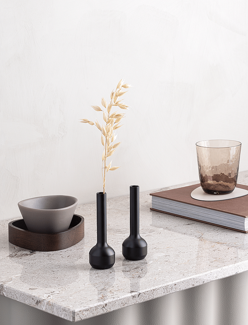 LIND DNA - Silhouette 120 Vase - black - 2