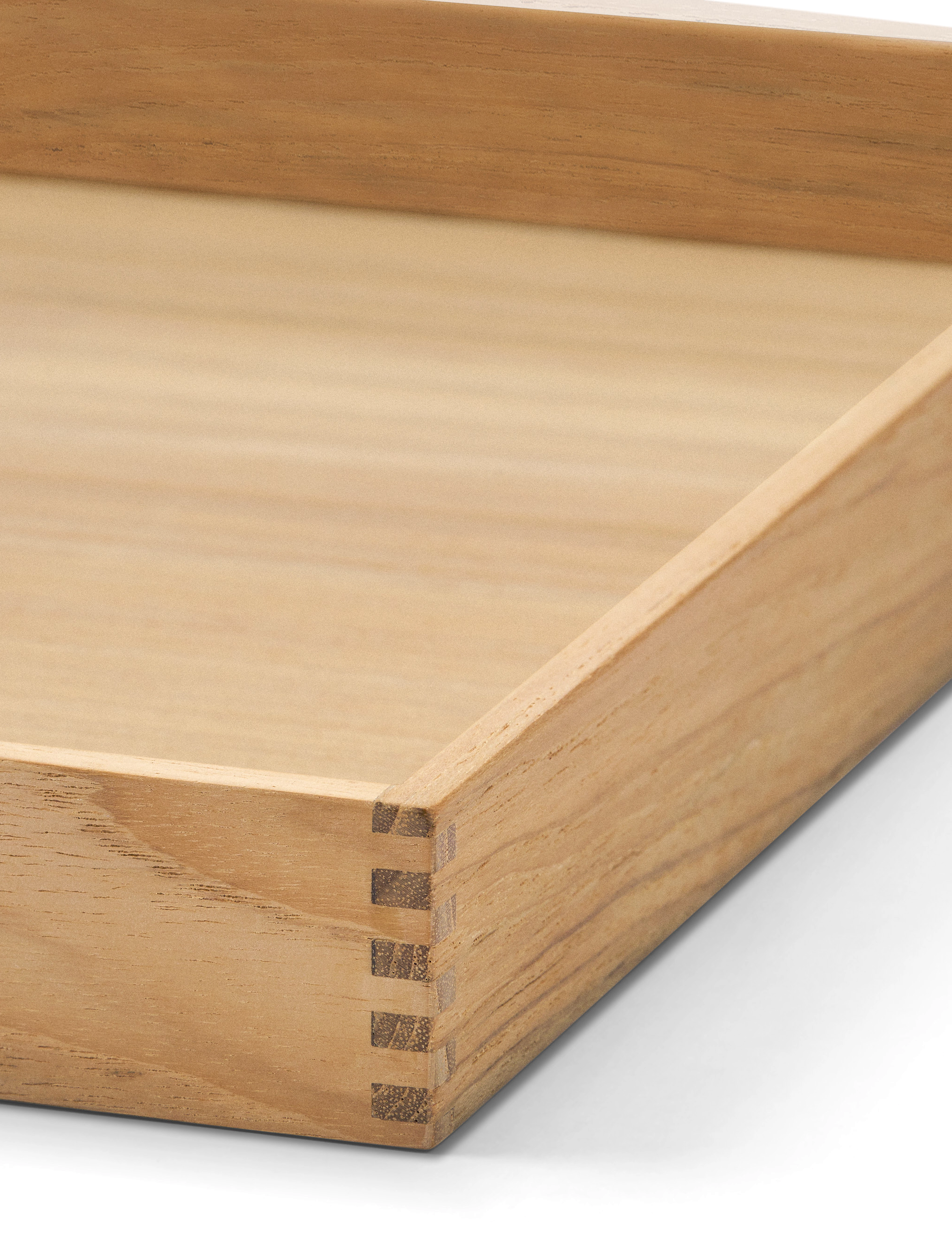 LIND DNA - Teak Tray Square Even - brickor - herbal dust/teak - 4
