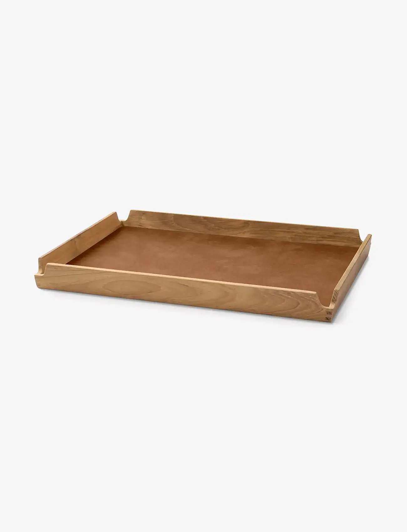 LIND DNA - Teak Tray Square Airy - serveringsbakker - nature/teak - 0