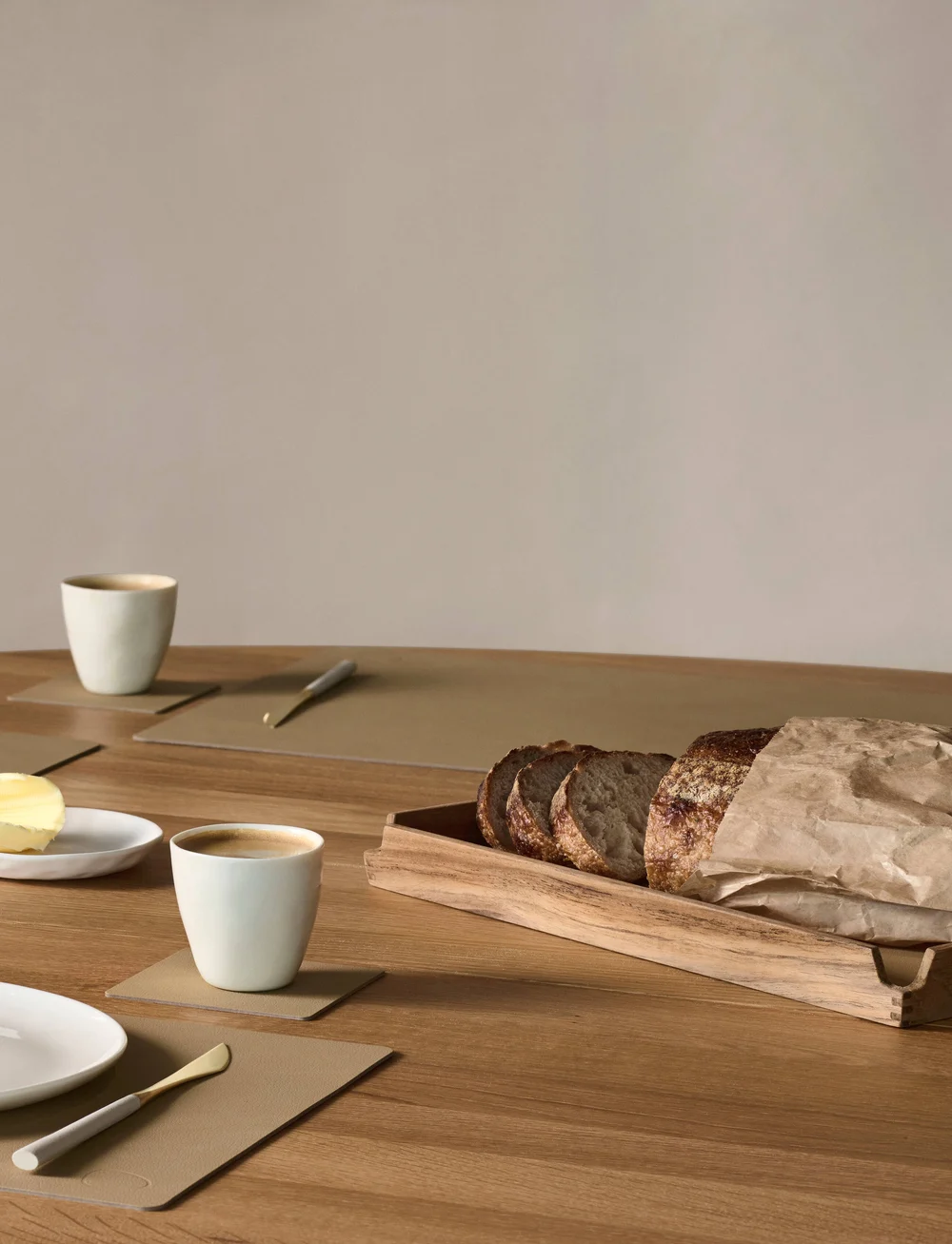 LIND DNA - Teak Tray Square Airy - tabletts - herbal dust/teak - 4