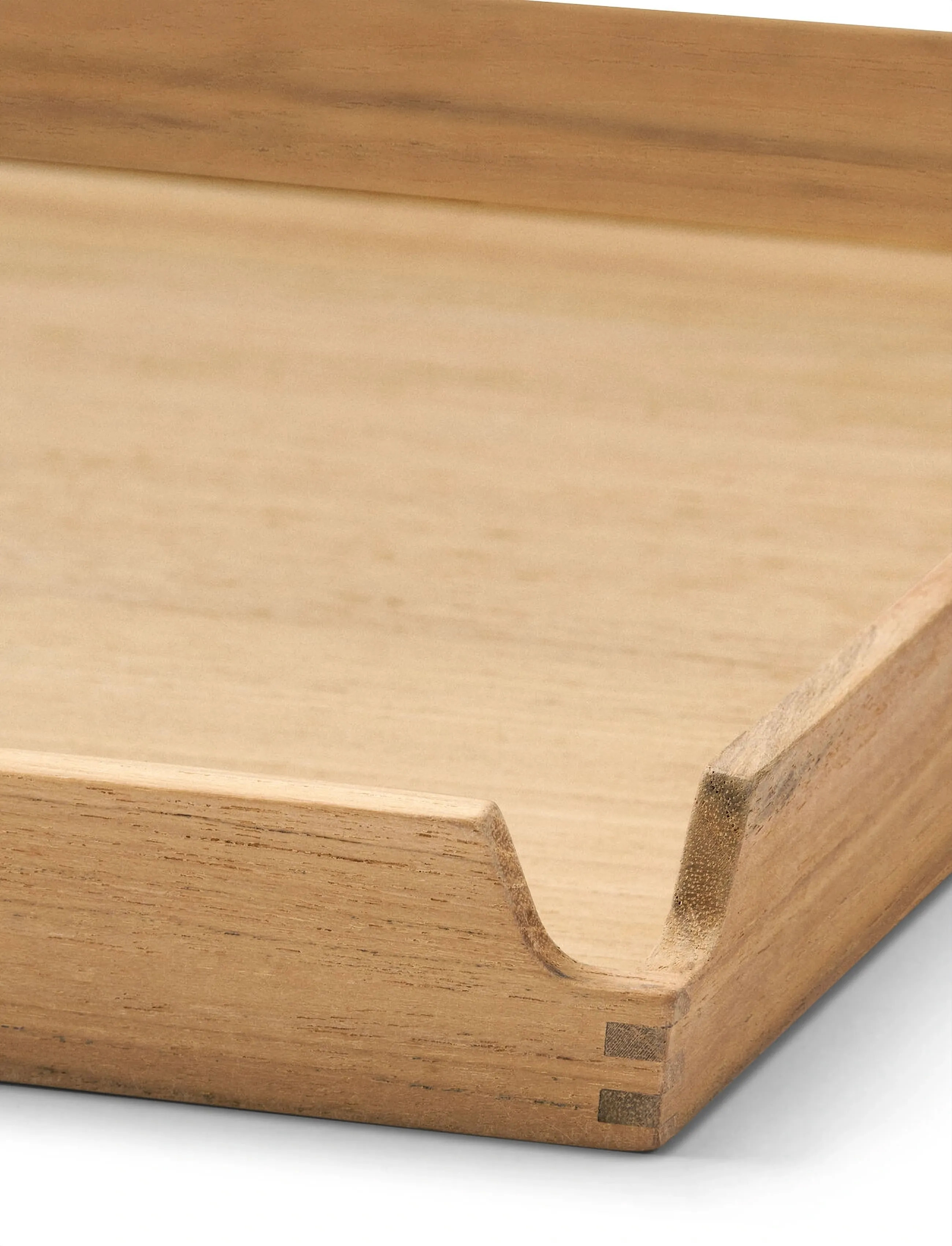 LIND DNA - Teak Tray Square Airy - serveringsbakker - herbal dust/teak - 5