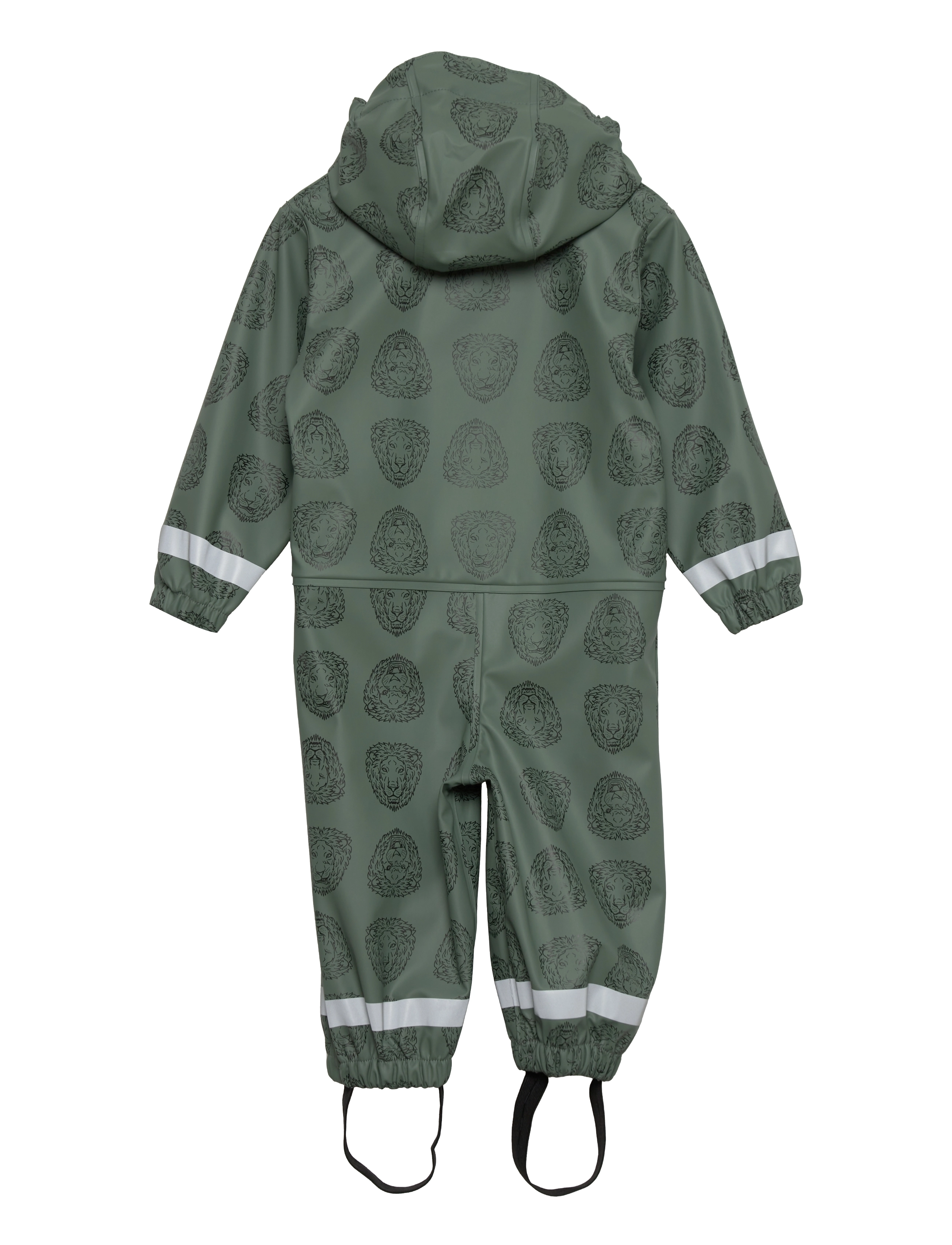 Lindberg Sweden - FORSHEM RAIN BABY OVERALL - green/black - 1