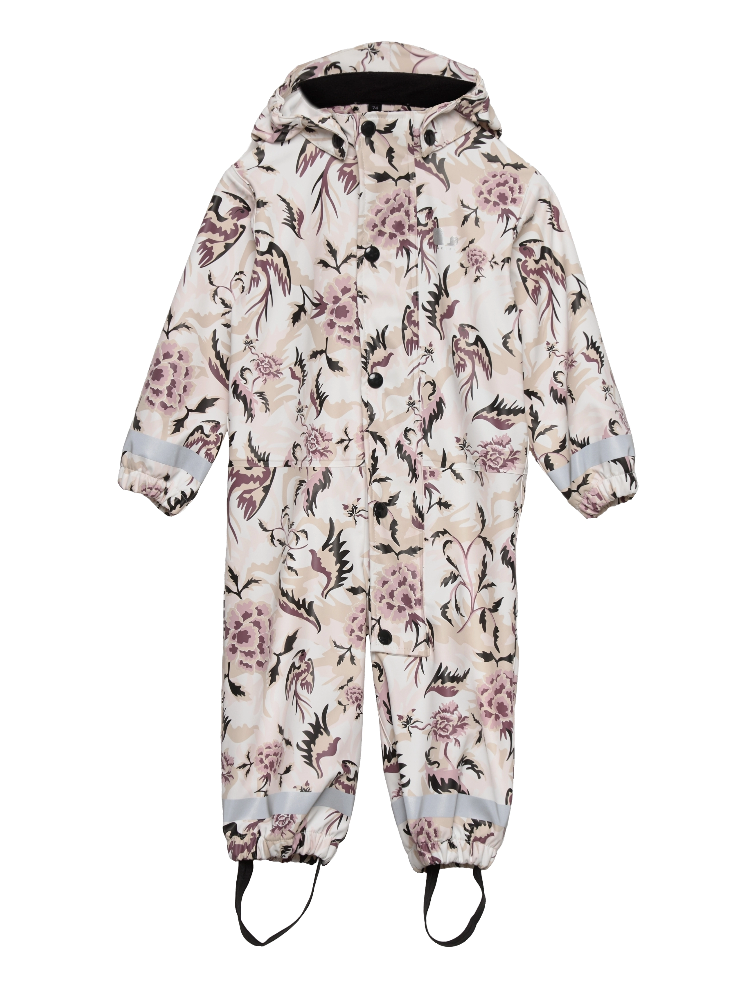 Lindberg Sweden - FORSHEM RAIN BABY OVERALL - white/rose - 0
