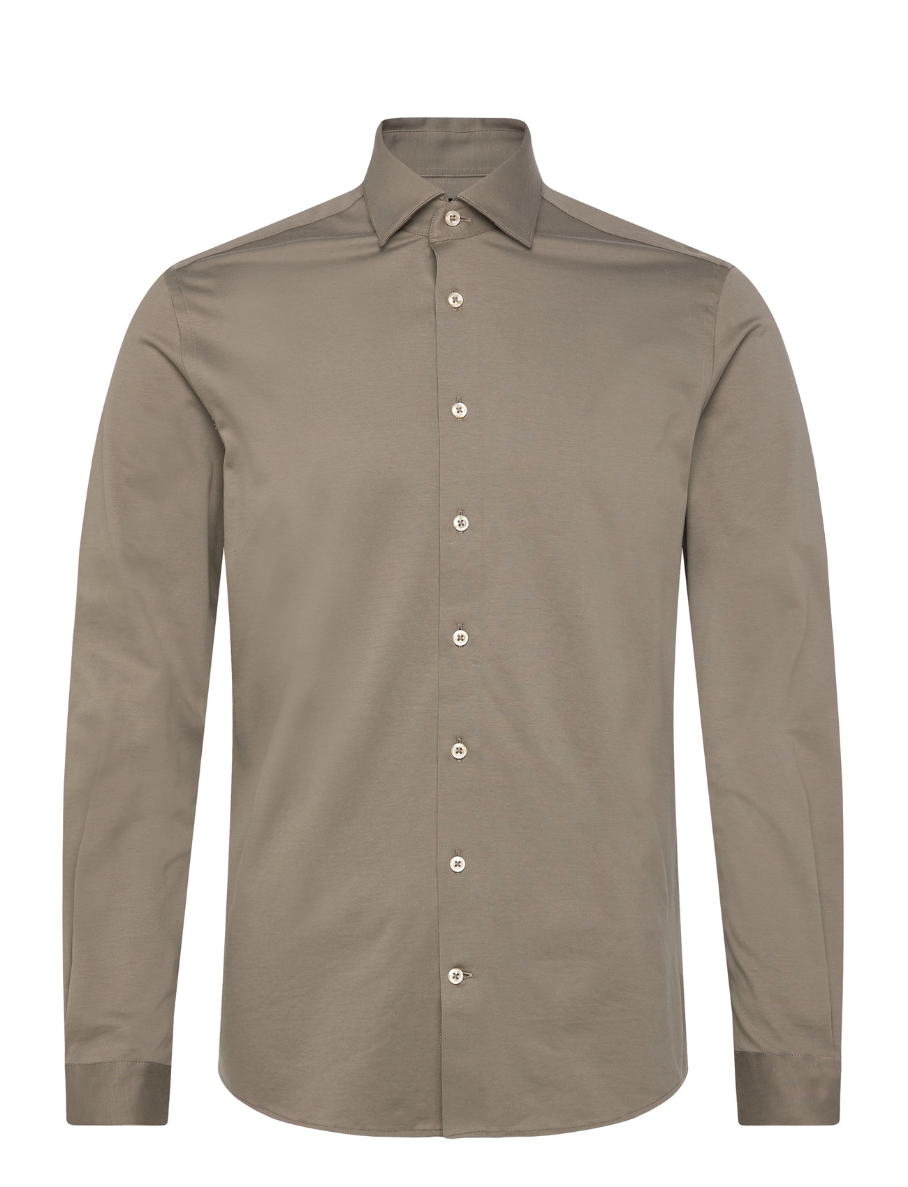 Lindbergh Black Superflex Knitted Shirt L/S - - S 2