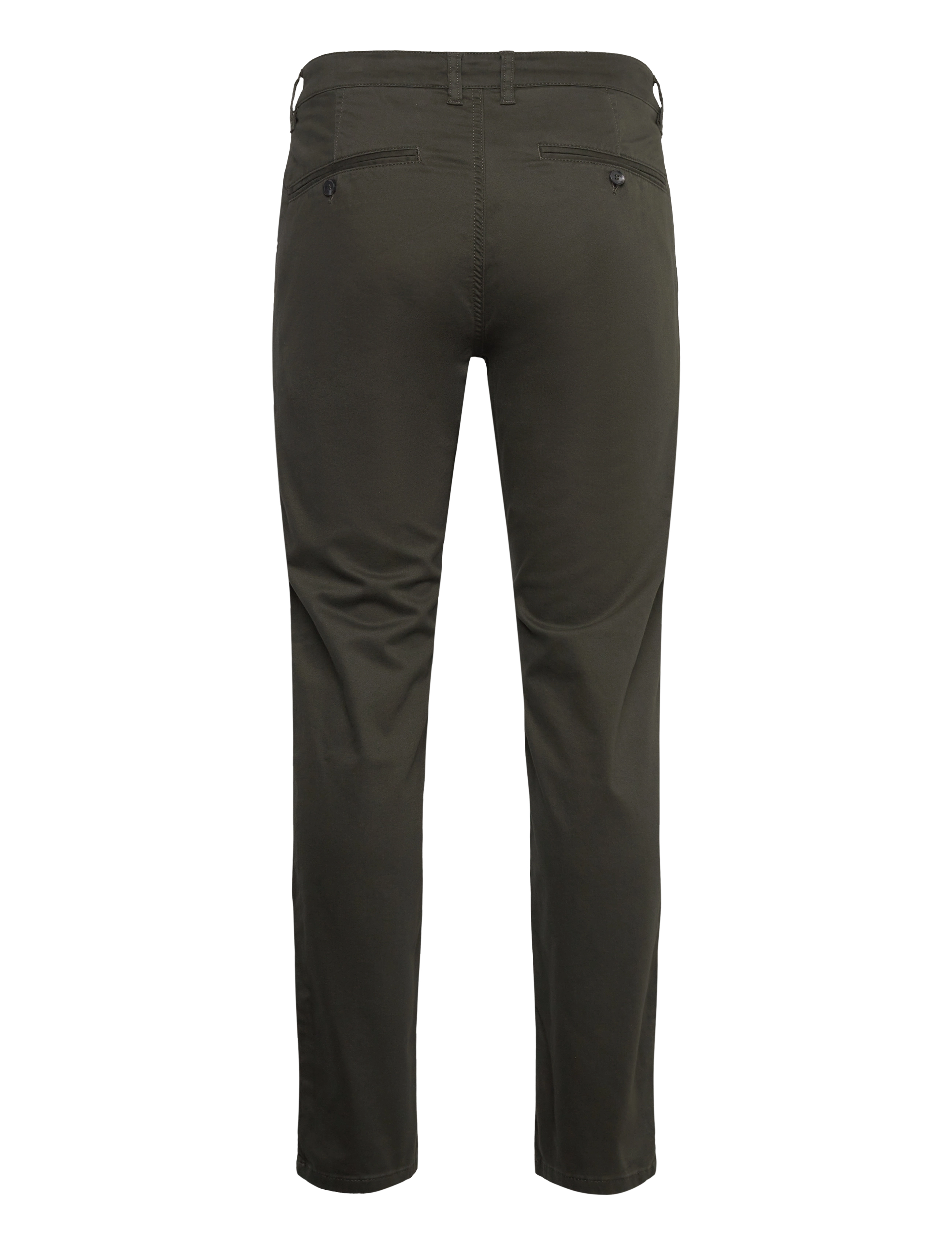 Lindbergh Black - 1927: Cashmere touch superflex chino pants - chinos - army - 2