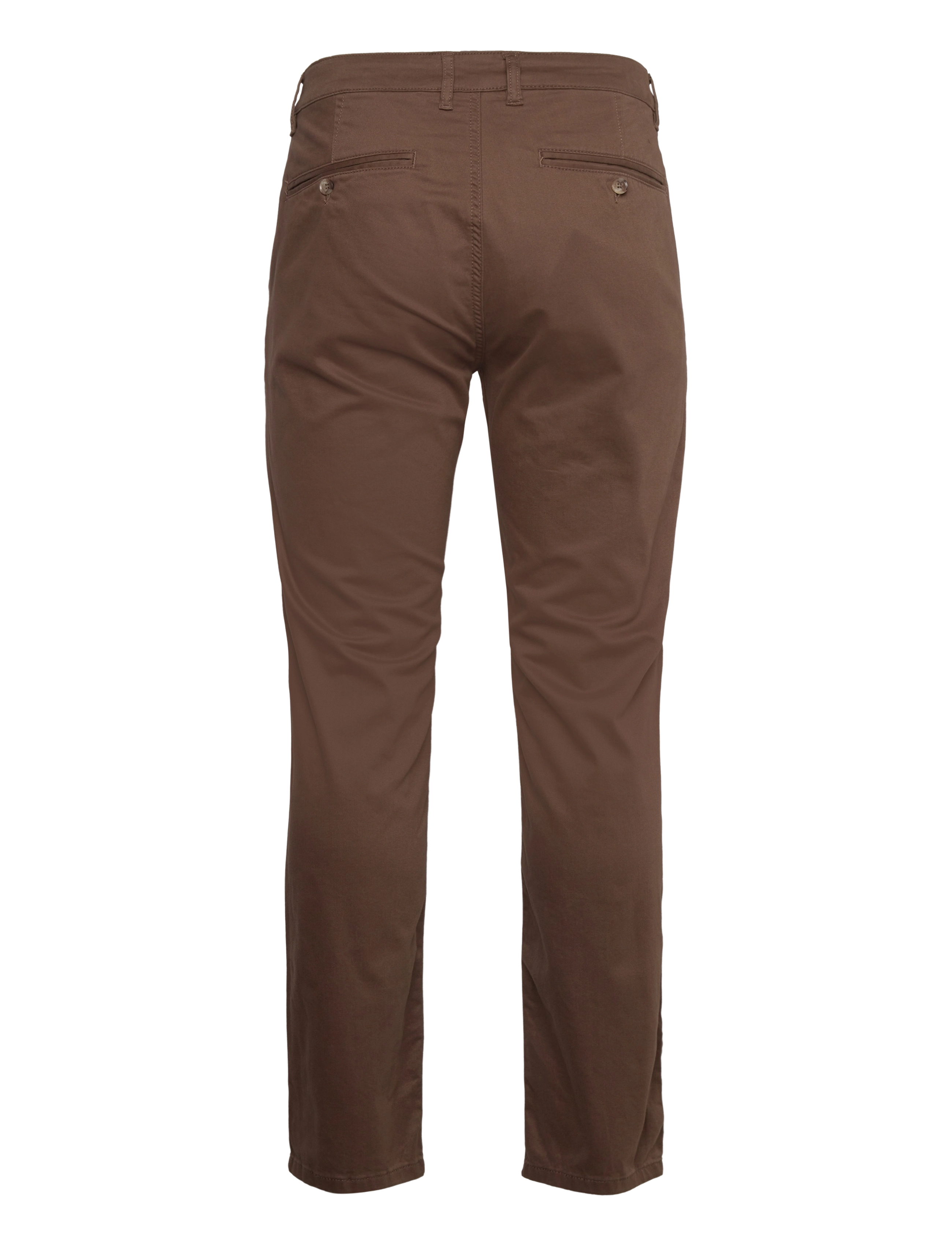 Lindbergh Black - 1927: Cashmere touch superflex chino pants - chinos - dk brown - 2