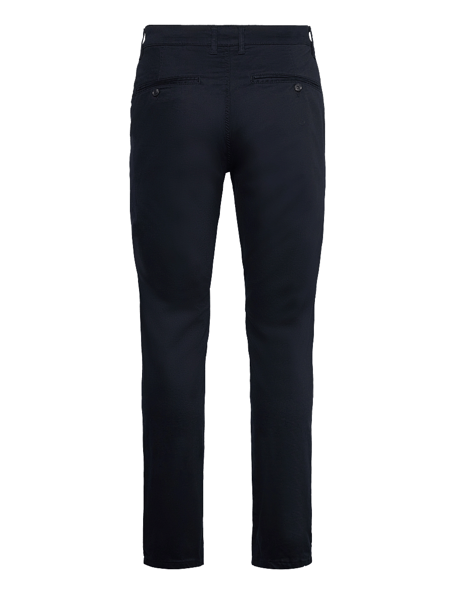 Lindbergh Black - 1927: Cashmere touch superflex chino pants - chinos - dk navy - 2