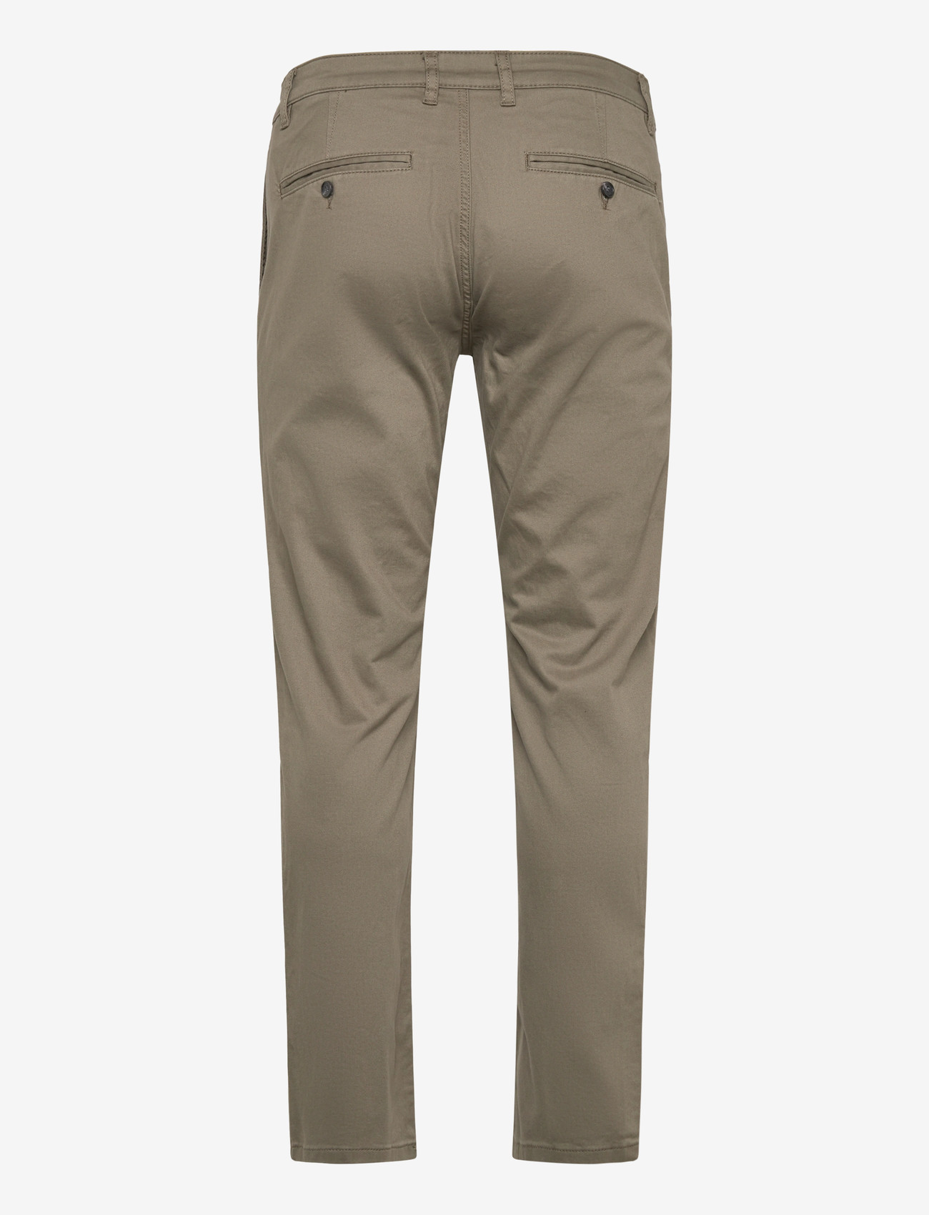 Lindbergh Black - 1927: Cashmere touch superflex chino pants - chinos - dk olive - 1