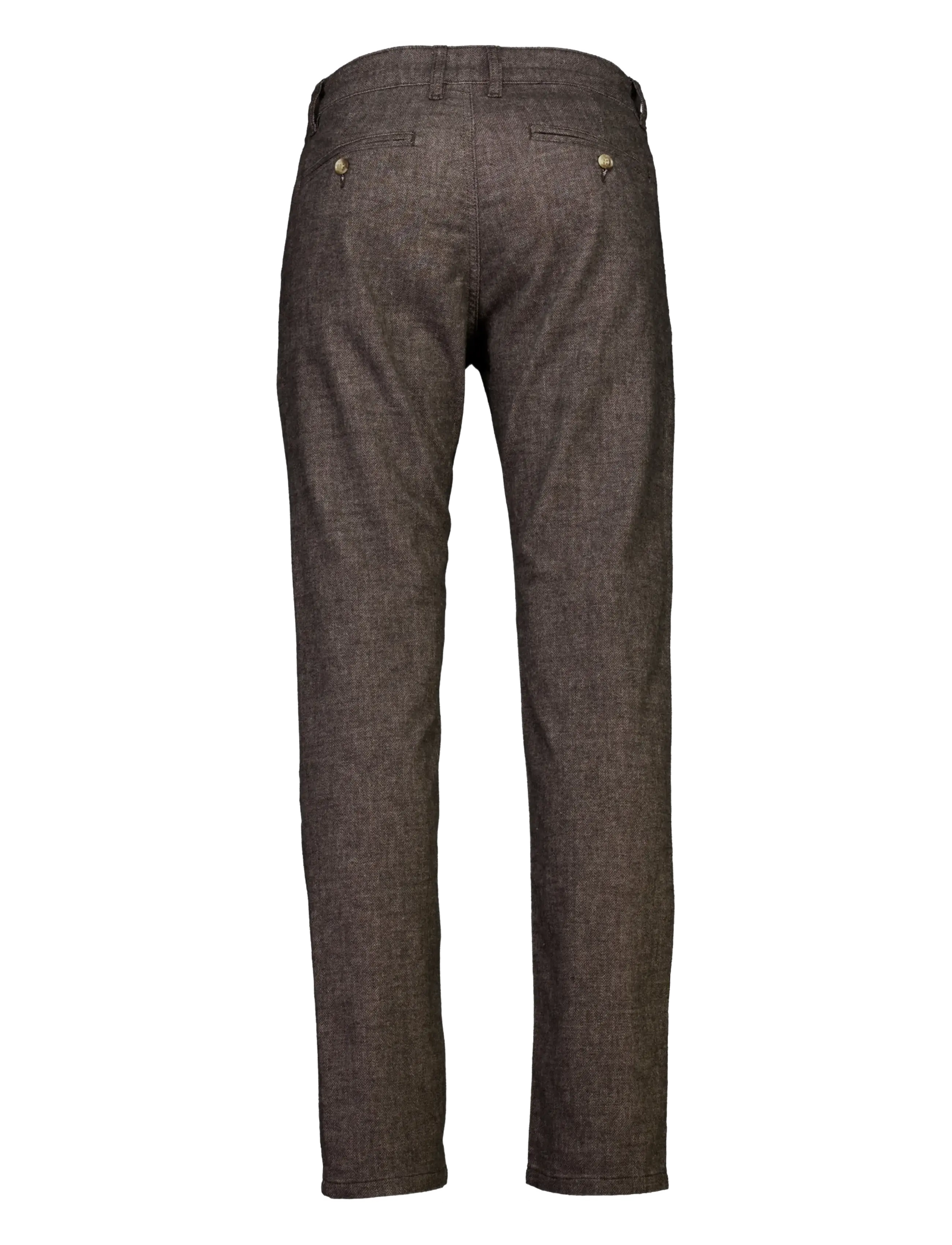 Lindbergh Black - 1927: Superflex cashmere touch chino - chinos - brown mix - 2