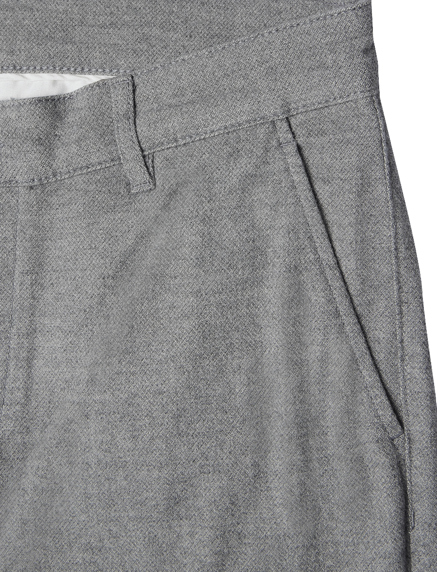 Lindbergh Black - 1927: Superflex cashmere touch chino - chinos - grey mix - 5