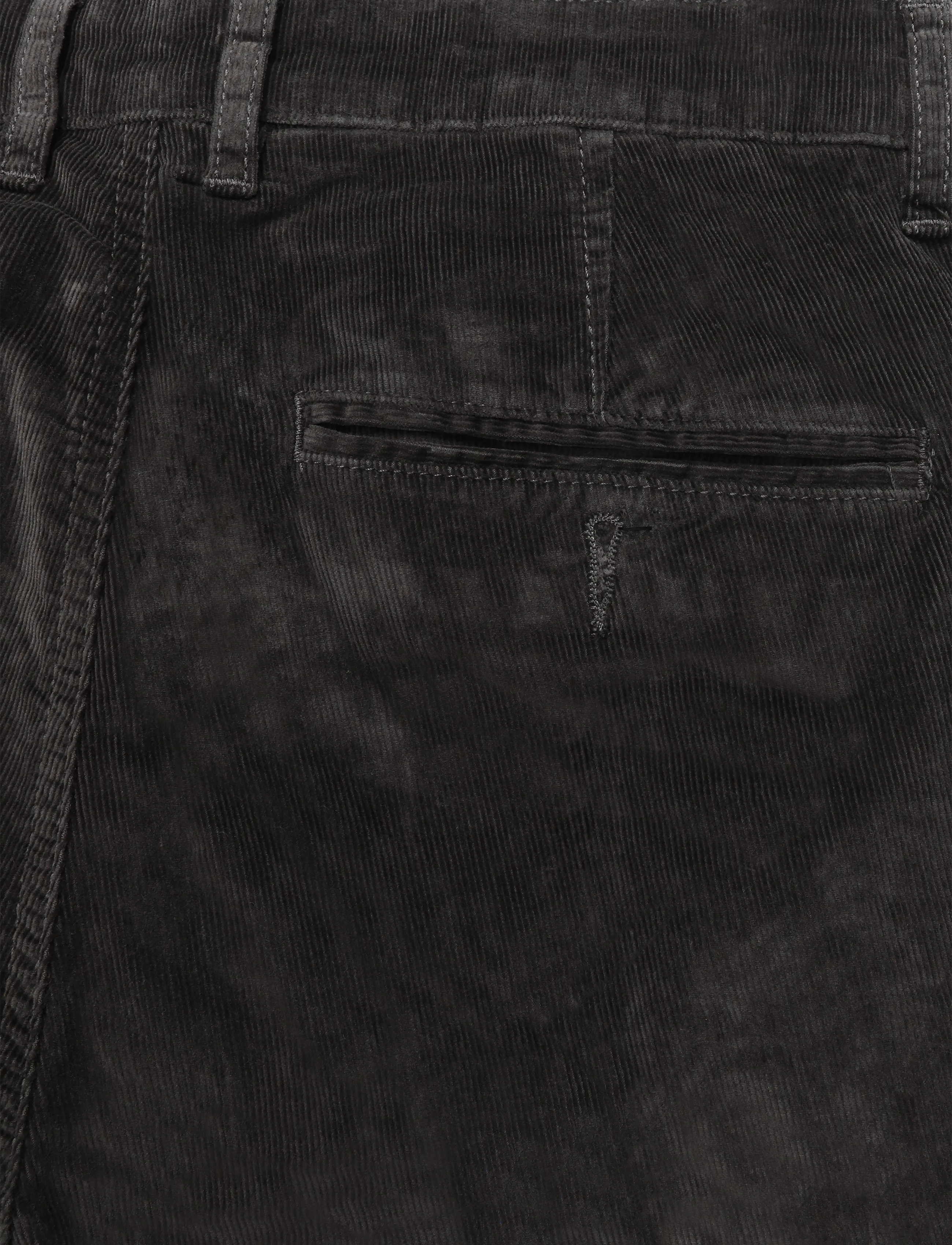Lindbergh Black - 1927: Superflex cashmere touch chino corduroy pants - chinos - black olive - 4