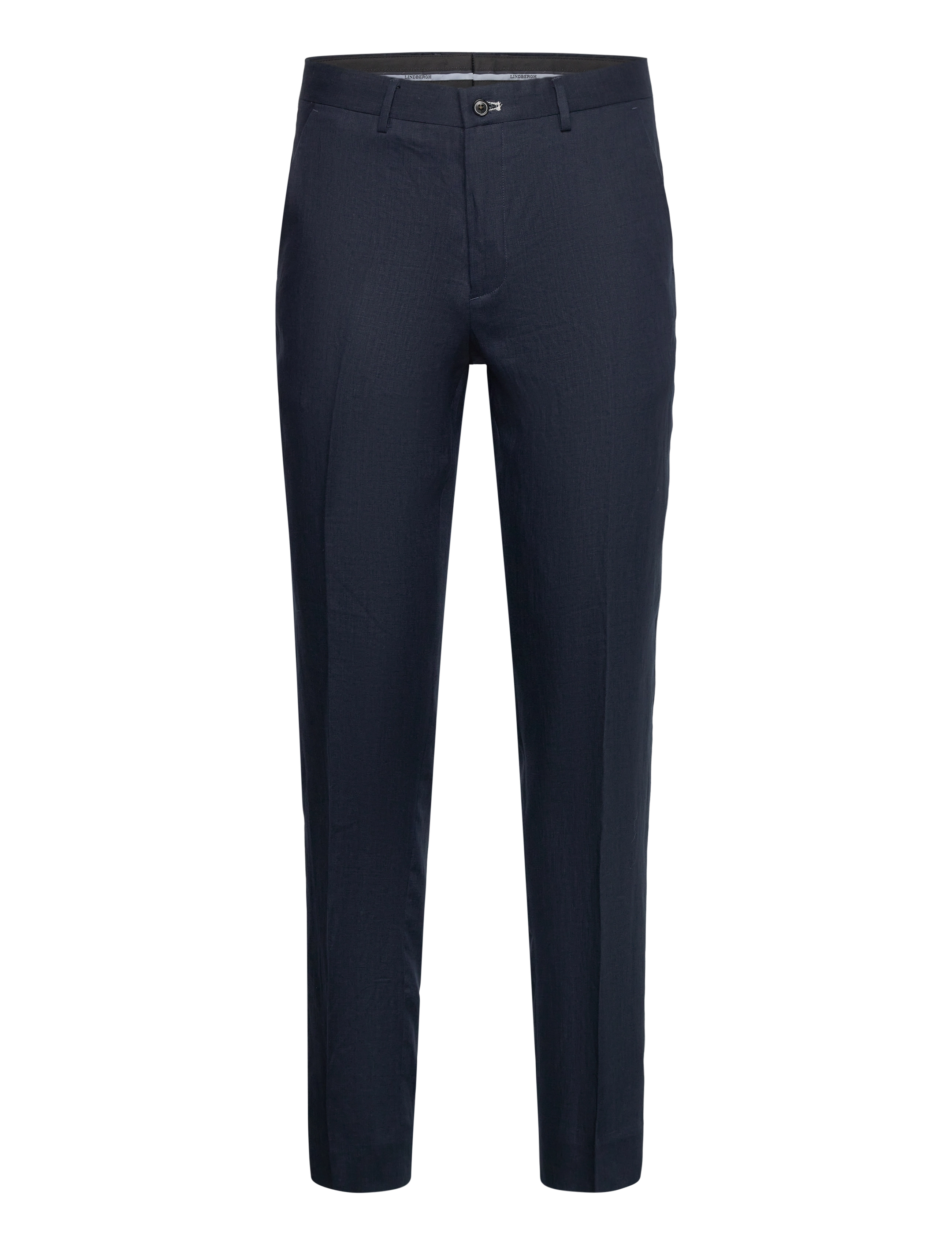 Lindbergh Black Linen pants - Habitbukser - DK BLUE / navy