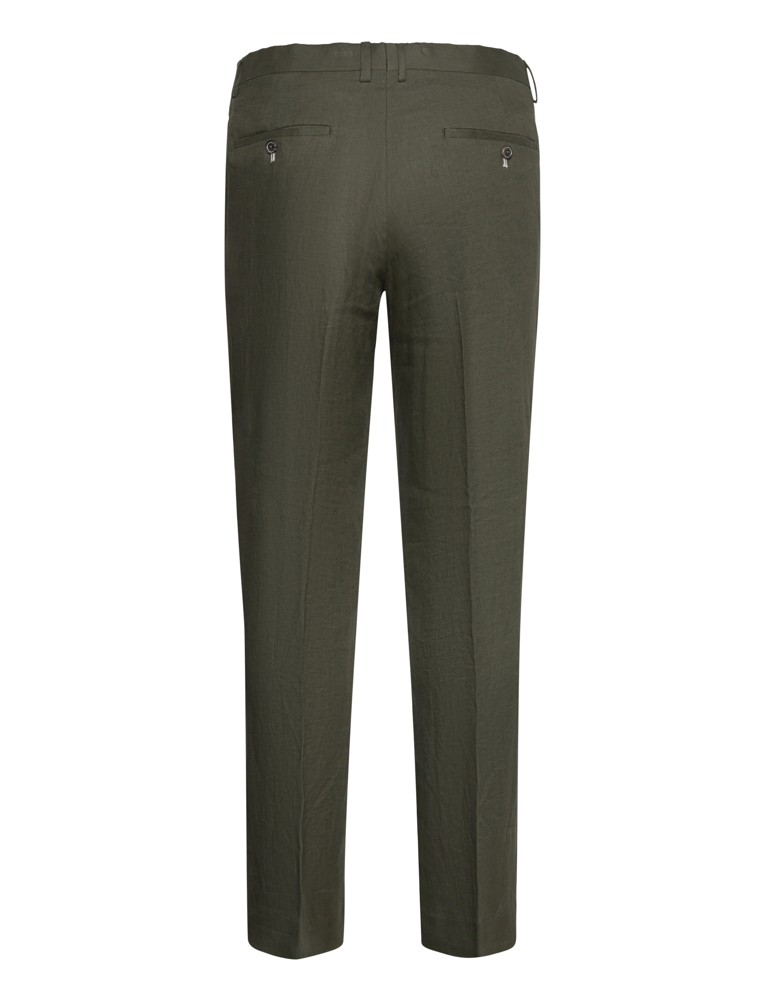 Lindbergh Black - Linen pants - lina bikses - green mel - 2