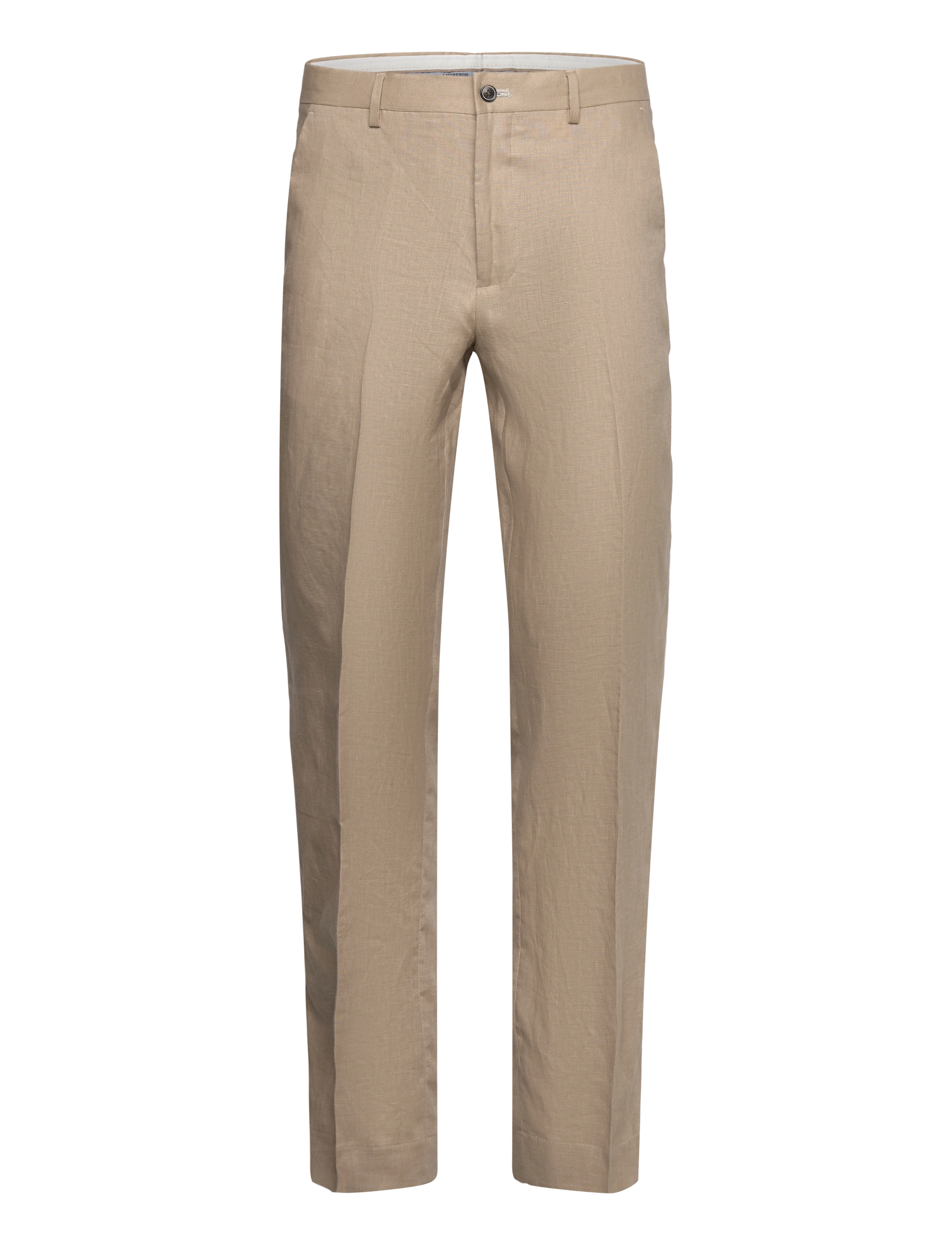Lindbergh Black Linen pants - Jakkesætbukser i hør - SAND / beige