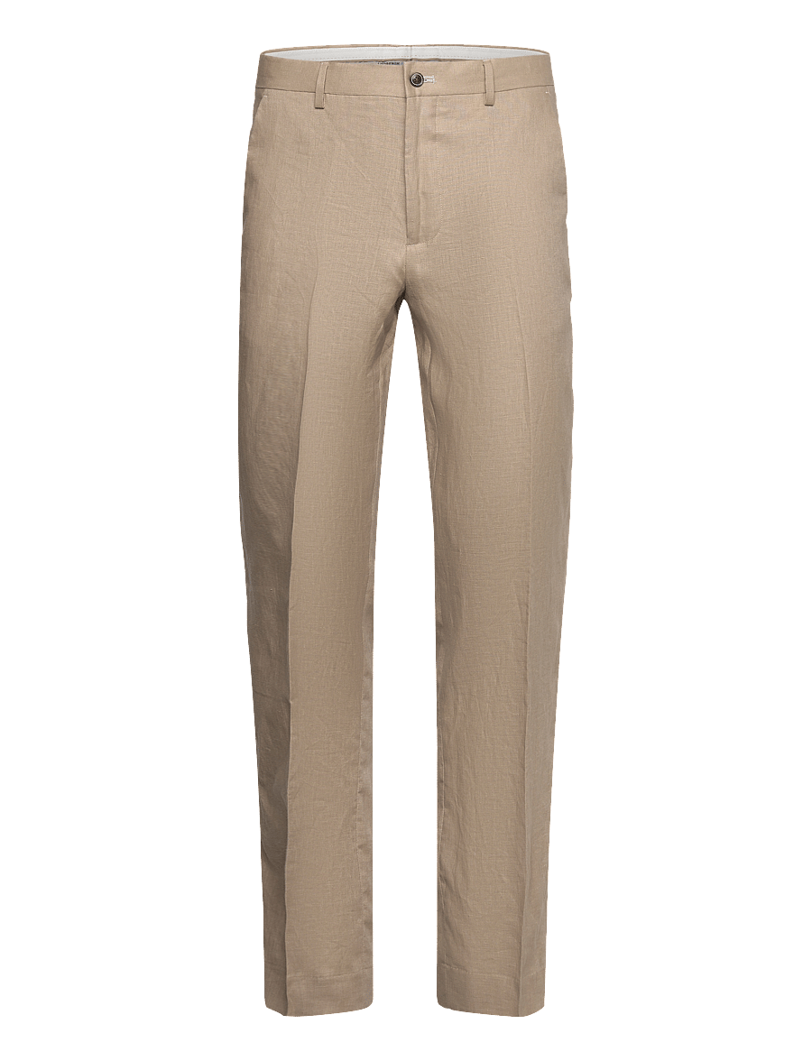 Lindbergh Black - Linen pants - leinenanzughosen - sand - 1