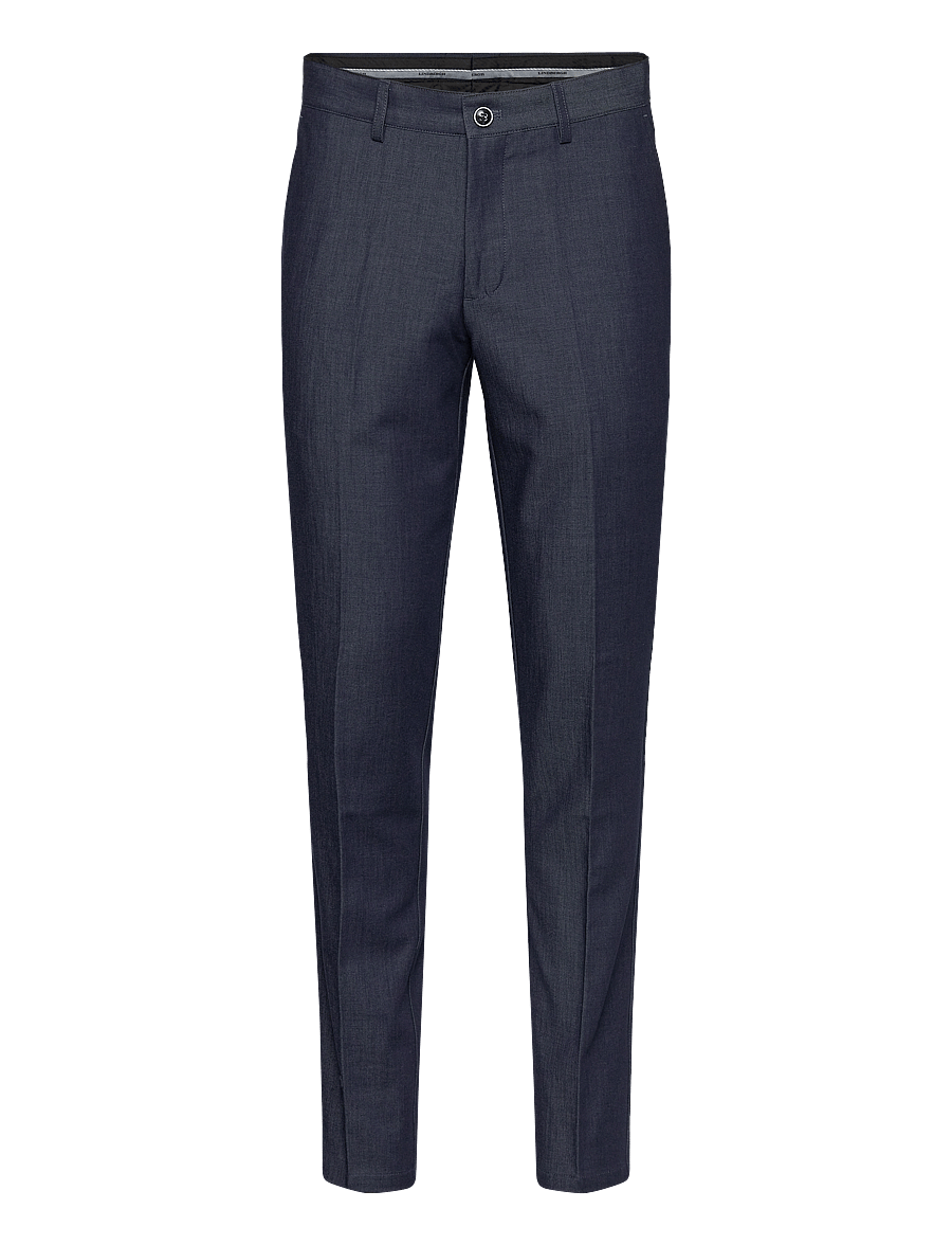 Lindbergh Black - Superflex pants - combi suit - suit trousers - blue mel - 0