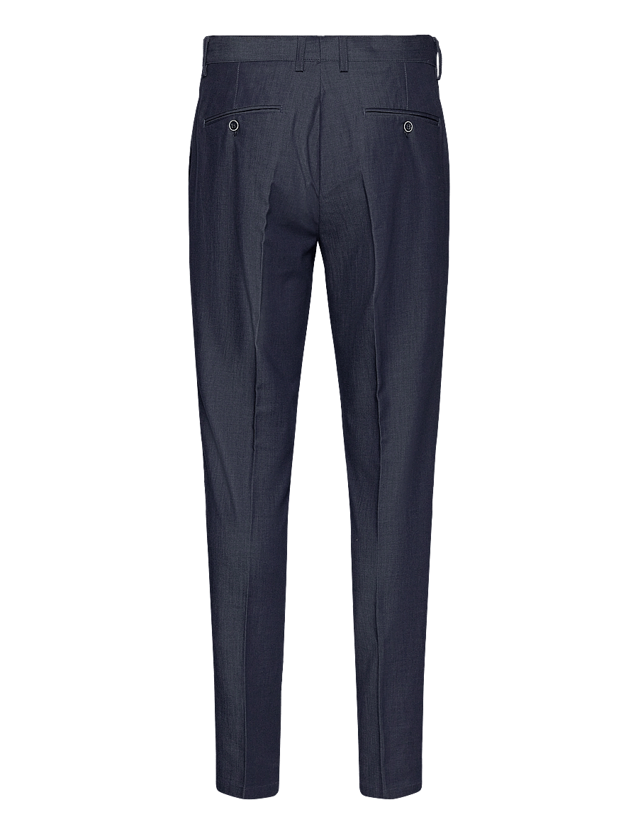 Lindbergh Black - Superflex pants - combi suit - suit trousers - blue mel - 1