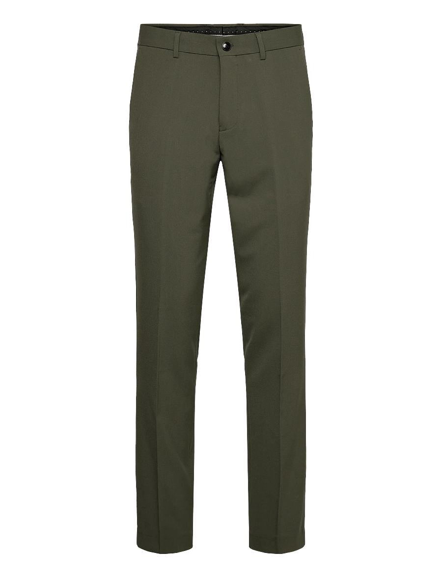 Lindbergh Black - Superflex Pants - suit trousers - army - 0