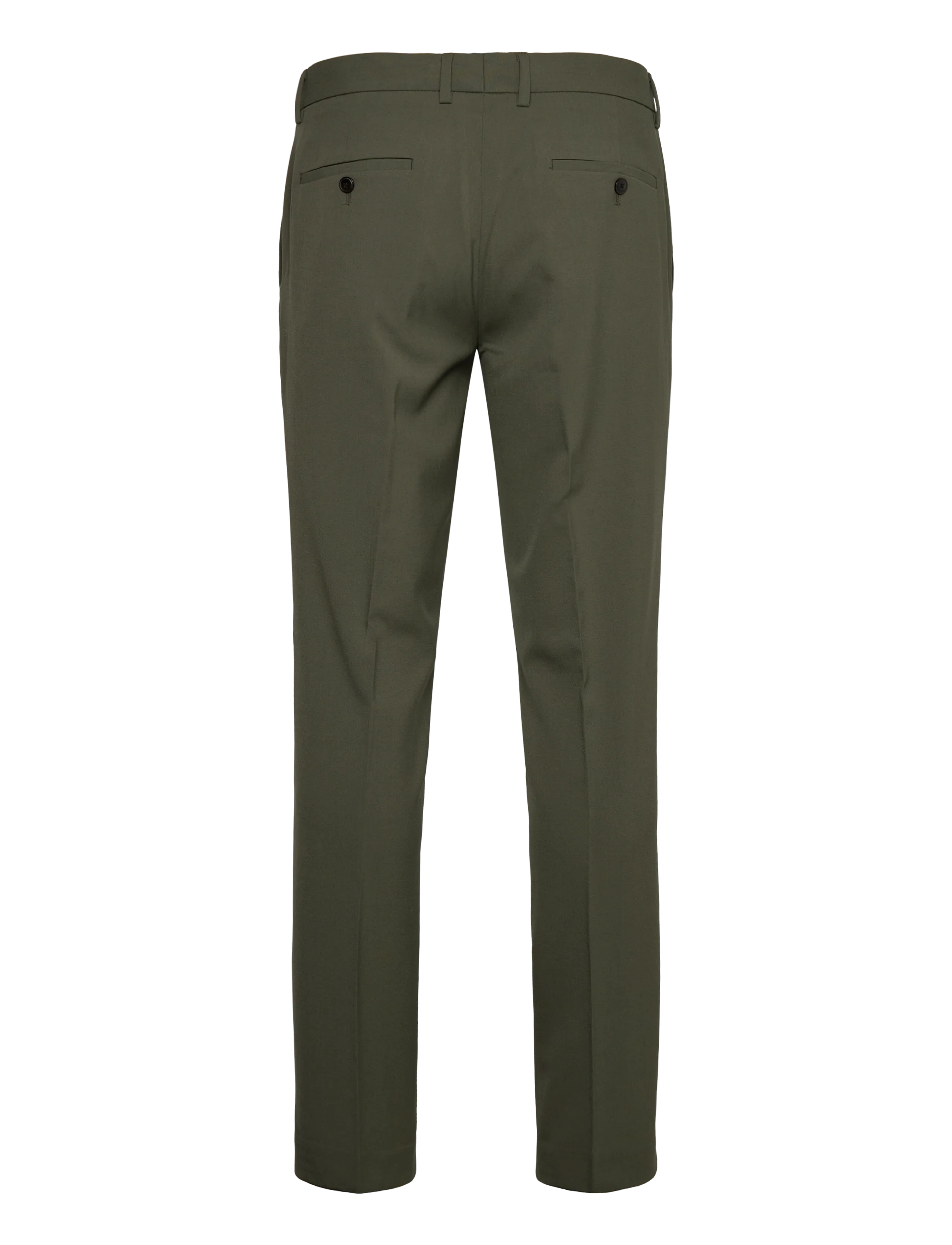 Lindbergh Black - Superflex Pants - kostymbyxor - army - 1