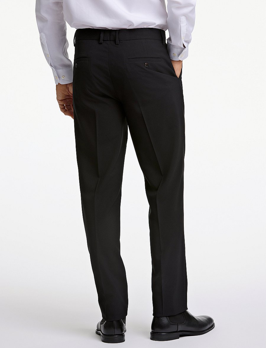 Lindbergh Black - Superflex Pants - puvunhousut - black - 3
