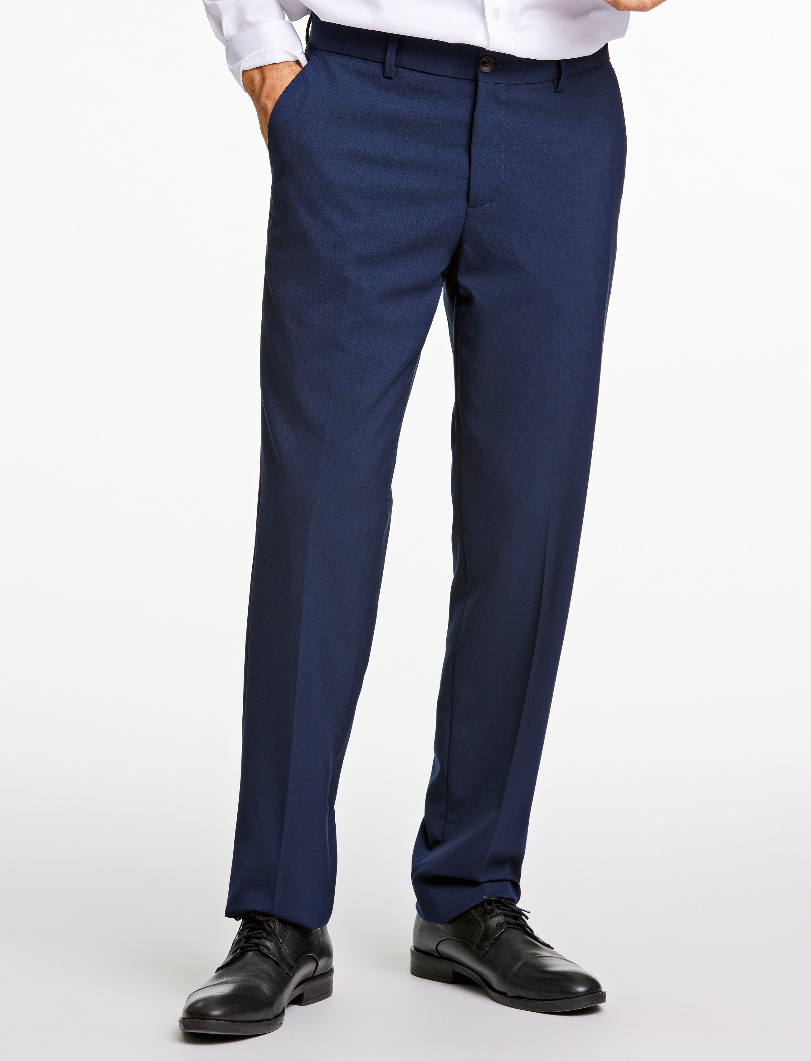 Lindbergh Black Superflex Pants - Hosen - DK BLUE MEL / navy