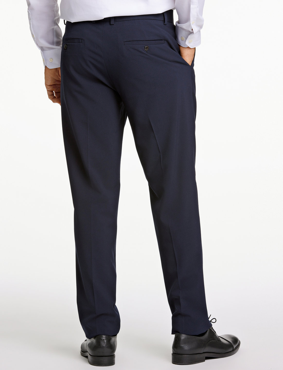 Lindbergh Black - Superflex Pants - habitbukser - navy - 3