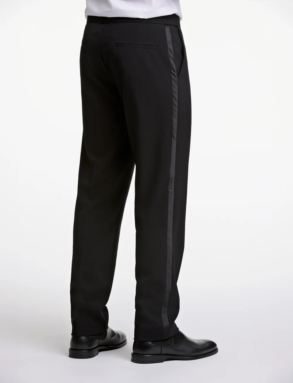 Lindbergh Black - Tuxedo pants - suit trousers - black - 3