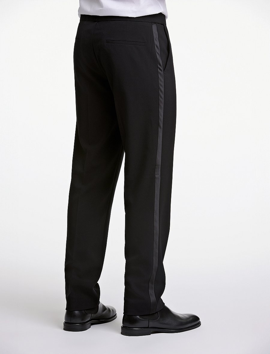 Lindbergh Black - Tuxedo pants - anzugshosen - black - 3