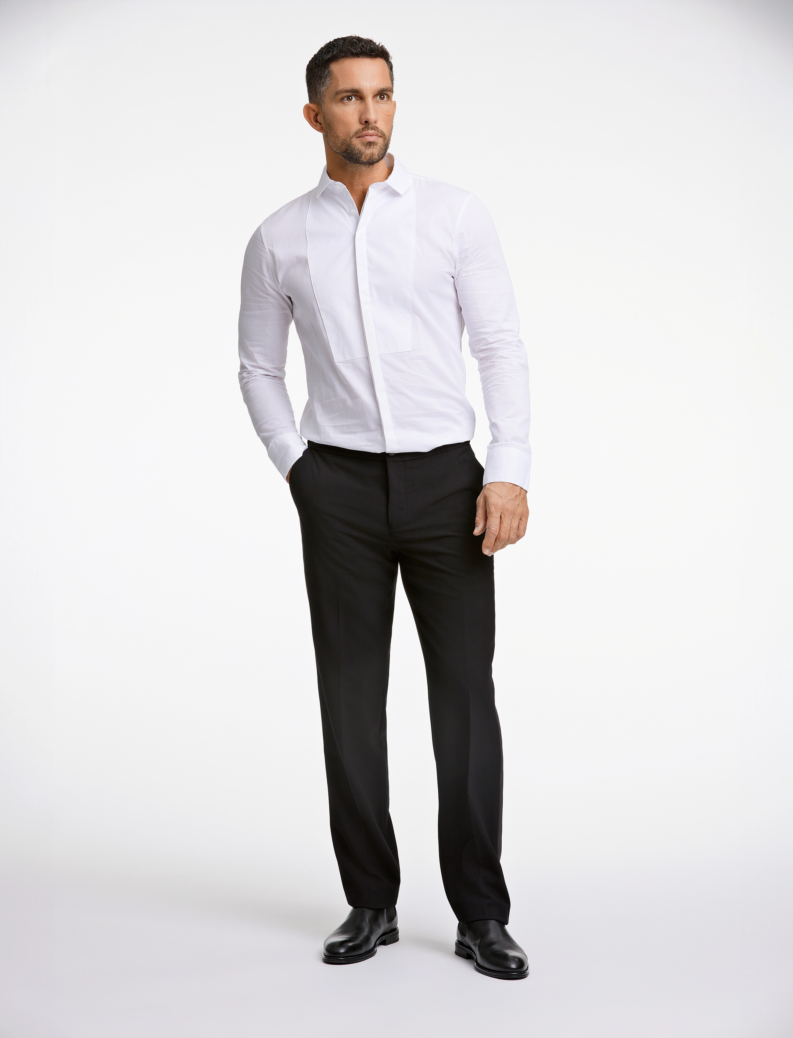 Lindbergh Black - Tuxedo pants - herren - black - 4