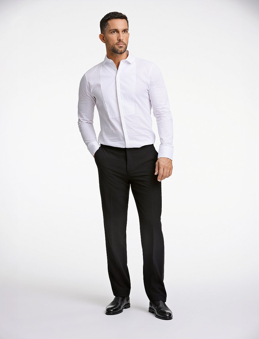 Lindbergh Black - Tuxedo pants - anzugshosen - black - 4